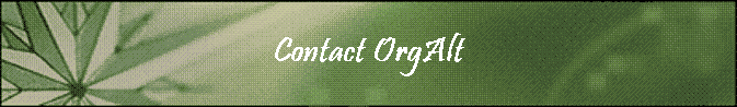 Contact OrgAlt